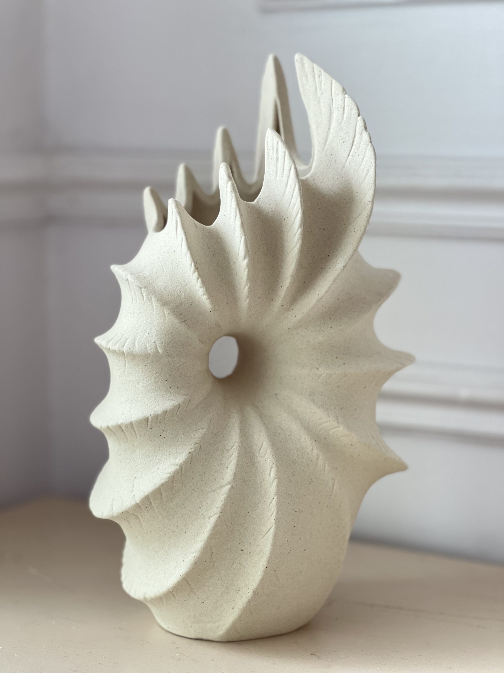 Nordic ornament ceramic vase