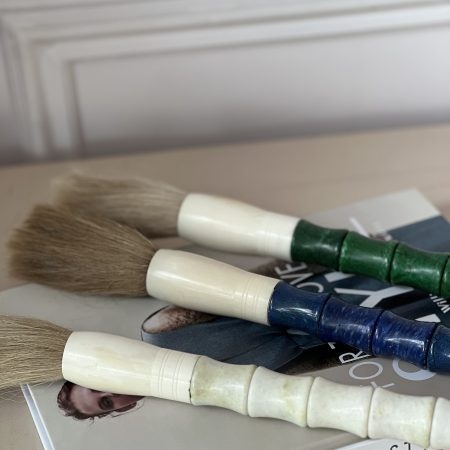 Stone calligraphy brush