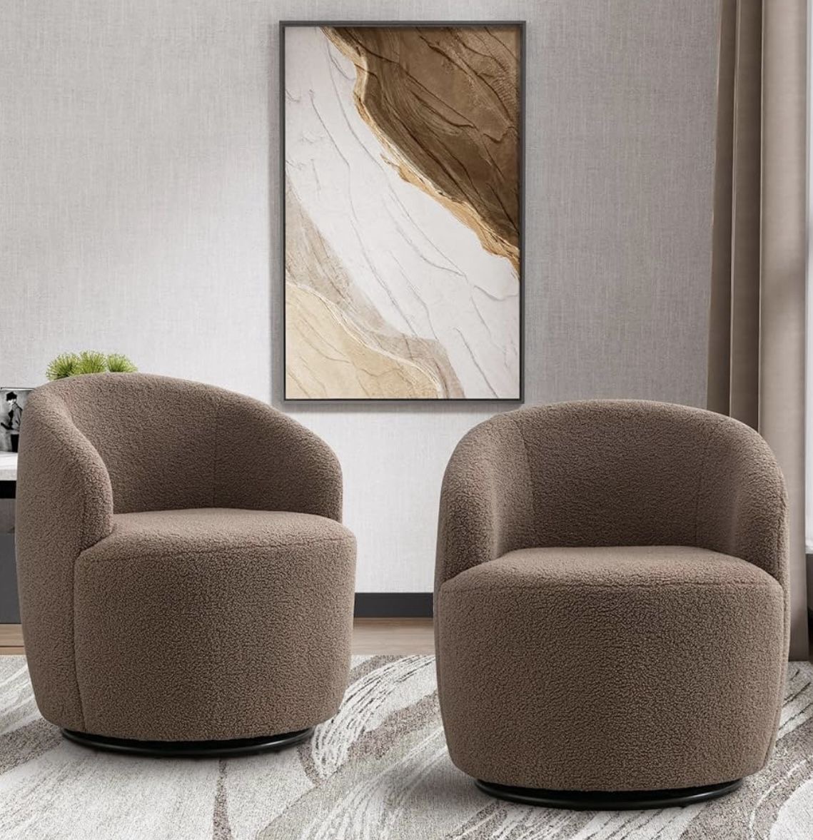 Chiwendu single boucle sofa