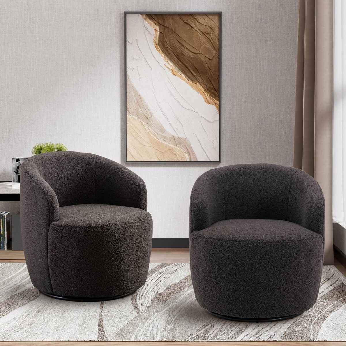 Chiwendu single boucle sofa - Image 3