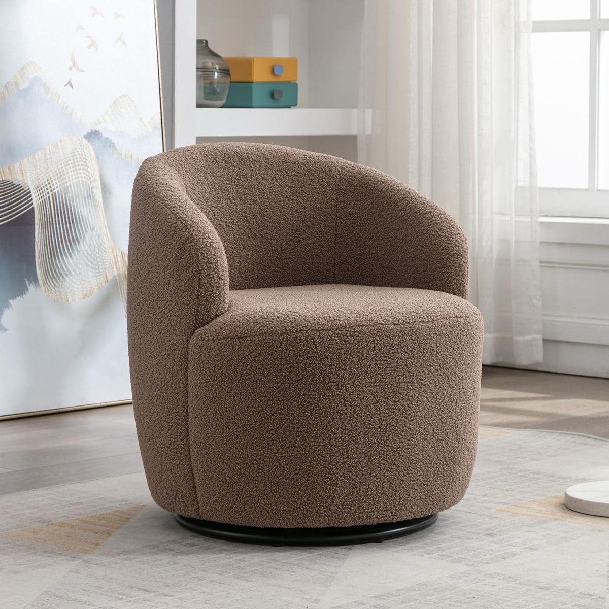 Chiwendu single boucle sofa - Image 4