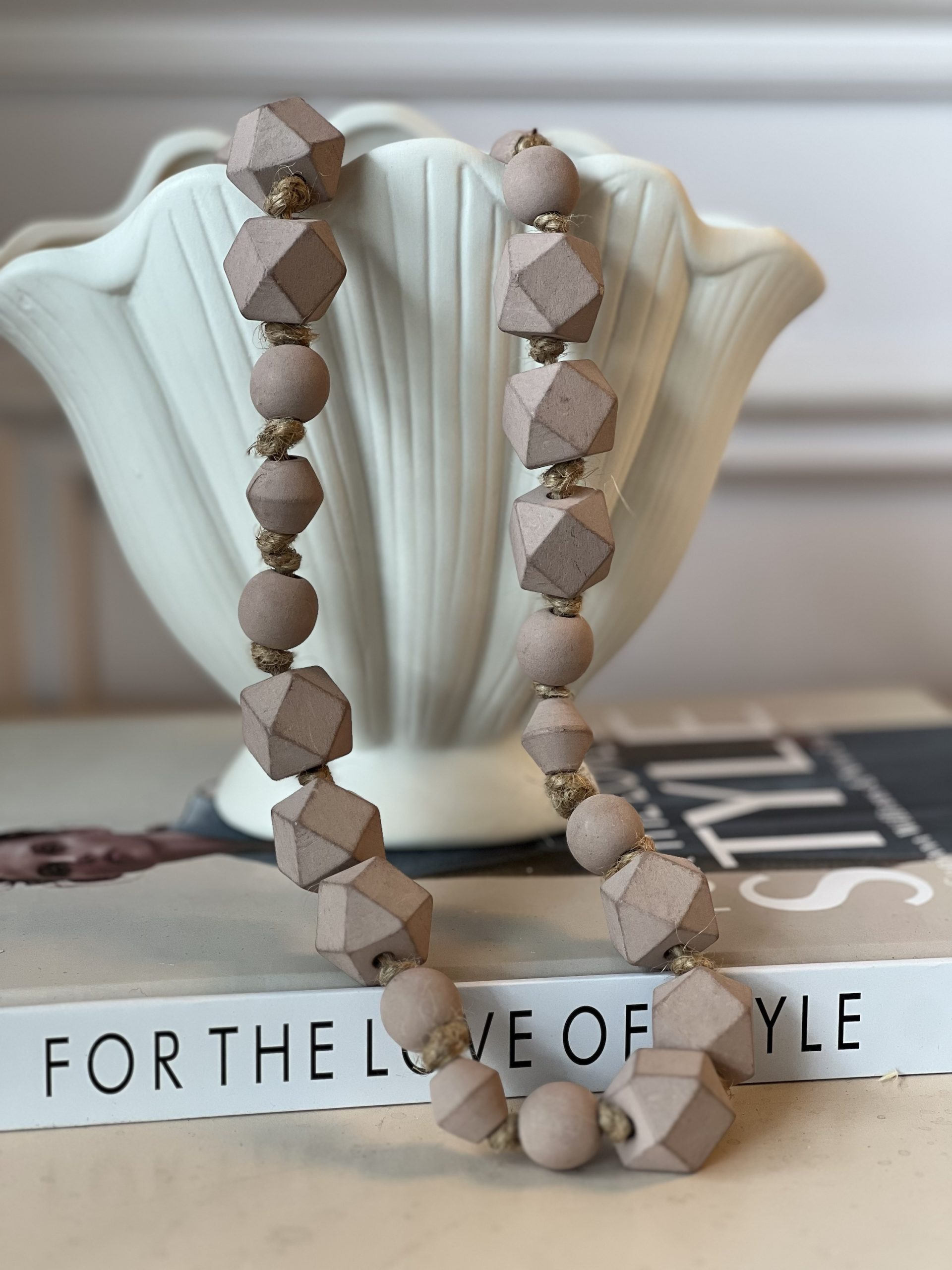 Wooden bead garland - Image 2